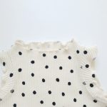 【73-100cm】ベストORサロペット 可愛い ドット柄 ベビー服 - 画像 (7)