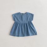 【66-100cm】サロペットorワンピースorセットアップ デニム 無地 - 画像 (12)