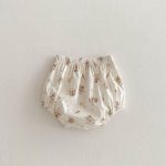 【66-90cm】ロンパース ベビー フラワー ブラウス＆ブルマ - 画像 (10)