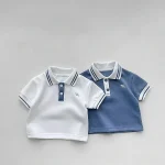 【73-110cm】セットアップ ベビー 男の子 ポロデザイン - 画像 (3)