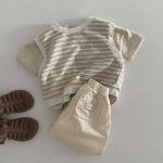 【73-100cm】半袖Tシャツ ベビー コットン100% 5色選べる - 画像 (18)