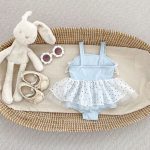 【73-120cm】水着 可愛い ドット スイムウェア - 画像 (4)
