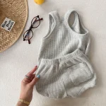 【80-130cm】セットアップ 女の子 英字プリント - 画像 (27)