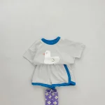【73-100cm】セットアップ ベビー ダック柄 かわいい - 画像 (4)