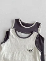 【73-100cm】セットアップ ベビー ノーカラー カジュアル - 画像 (14)