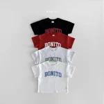 【80-130cm】セットアップ ベビー ノーカラー ワッフル
