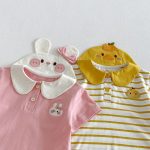 【BABY&KID】可愛いウサギ/アヒルセットアップ - 画像 (12)