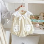 【66-90cm】ロンパース ノースリーブ ウサギ セーラー - 画像 (5)