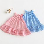 【73-120cm】ワンピース ベビー 女の子 小花柄 蝶結び 総柄