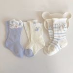 【GOODS】３足セット ソックス ベビー キュート 通気性 柔らかい