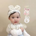 【GOODS】ヘアバンド ベビー リボン 写真映え キュート