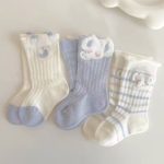 【GOODS】３足セット ソックス ベビー キュート 通気性 柔らかい - 画像 (3)