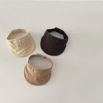 【GOODS】UVカット帽子 ベビー 無地 通気性の良い 6ヶ月-2歳