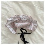 【GOODS】ヘッドスカーフ 女の子 ガーリー チェック 花柄 - 画像 (7)