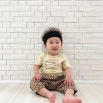 【90-130cm】半袖Tシャツ ベビー ナチュラル プリント - 画像 (4)