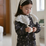 【90-150cm】ルームウェア 花柄 履きやすい セットアップ - 画像 (6)