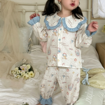 【90-150cm】ルームウェア フリル スウィート セットアップ - 画像 (8)