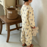 【90-150cm】ルームウェア おしゃれ ゆったり セットアップ - 画像 (4)