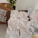 【80-130cm】ルームウェア レース リボン付き おしゃれ - 画像 (11)