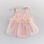 【66-100cm】ロンパース ベビー メッシュ スウィート - 画像 (8)