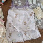 【90-140cm】ルームウェア キャミソール セットアップ - 画像 (7)
