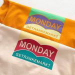 【66-90cm】ロンパース ベビー 半袖 Mondayプリント - 画像 (8)