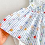 【66-90cm】ロンパース ベビー スター柄 ストライプ - 画像 (15)