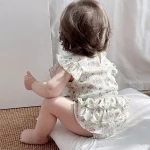 【66-100cm】ロンパースorトップスor ボトムス ベビー 肩フリル - 画像 (24)