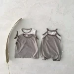 【66-100cm】ロンパース ベビー チェリー柄 - 画像 (9)
