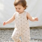 【66-90cm】ロンパース ベビー ナチュラル コットン オールインワン - 画像 (3)