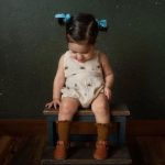 【73-100cm】キャミロンパース ベビー 北欧風 サンシャイン - 画像 (4)