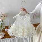 【66-90cm】ロンパース ベビー チュール タンク - 画像 (3)