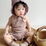 【90-140cm】キャミソールセット 女の子 小花柄 ルームウェア - 画像 (4)