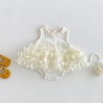 【66-90cm】ロンパース ベビー チュール タンク - 画像 (4)