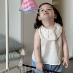 【73-100cm】トップスorデニムショートパンツ ベビー フリル カジュアル - 画像 (7)