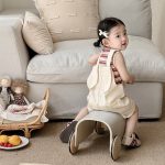 【73-90cm】セットアップ ベビー ポケットサロペット＆ボーダーTシャツ - 画像 (8)