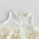 【66-90cm】ロンパース ベビー チュール タンク - 画像 (5)