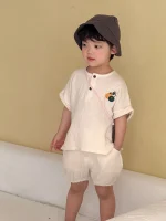 【80-150cm】セットアップ 女の子 リンクコーデリネン - 画像 (11)