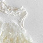 【66-90cm】ロンパース ベビー チュール タンク - 画像 (6)
