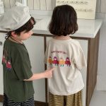 【80-140cm】半袖Ｔシャツ バックカートゥーン プリント - 画像 (3)