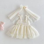 【73-100cm】キャミワンピース ベビー チュール スウィート - 画像 (2)