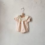 【66-90cm】ロンパース ベビー リル襟 うさぎ柄 - 画像 (3)