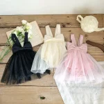 【66-90cm】ロンパース ベビー リボン ワンピース風 - 画像 (25)
