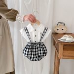 【66-100cm】トップスorサロペット ベビー プリンス チェック - 画像 (11)