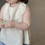 【73-100cm】トップスorデニムショートパンツ ベビー フリル カジュアル - 画像 (3)