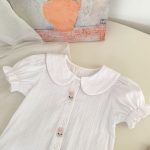 【66-80cm】シャツ&サロペットセット ベビー うさぎ 刺繍 - 画像 (11)