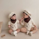 【66-90cm】ロンパースセット ベビー シェフ変装 シンプル - 画像 (2)
