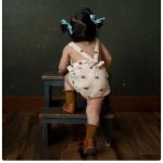 【73-100cm】キャミロンパース ベビー 北欧風 サンシャイン - 画像 (5)