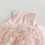 【73-100cm】ワンピース ベビー プリンセス風 チュール - 画像 (8)
