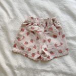 【80-150cm】ショートパンツ プリント コットン カジュアル - 画像 (13)